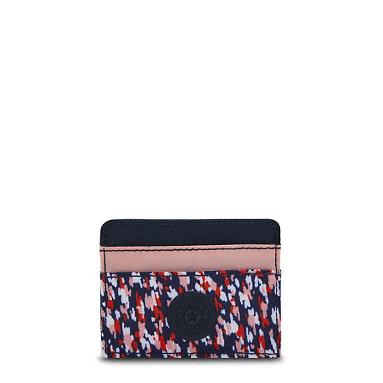 Kipling Cardy Card Holder Táska Piros Színes | HU 2055VR